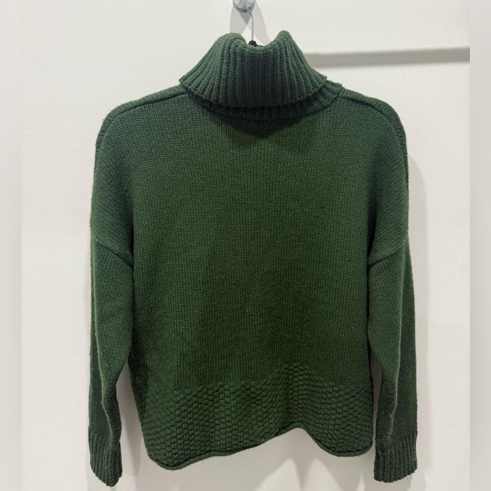 Madewell Merino Wool Knit Turtleneck Sweater - Picture 2 of 5